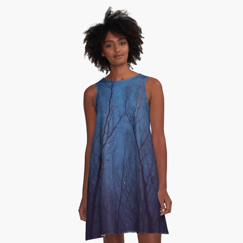 I Have Loved the Stars too Fondly A-Line Dress