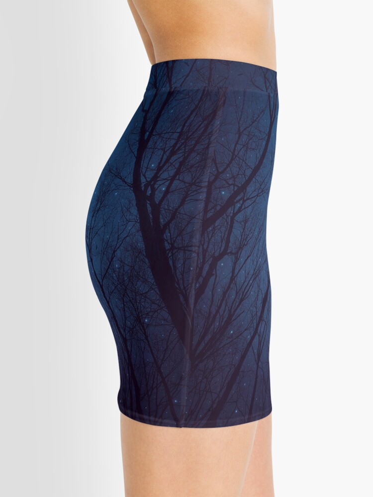 Alternate view of I Have Loved the Stars too Fondly Mini Skirt
