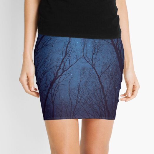 I Have Loved the Stars too Fondly Mini Skirt