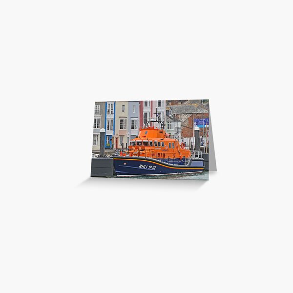 RNLI Boat Greeting Card