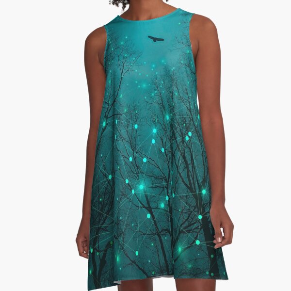 Infinity A-Line Dress for Sale by Leah Flores