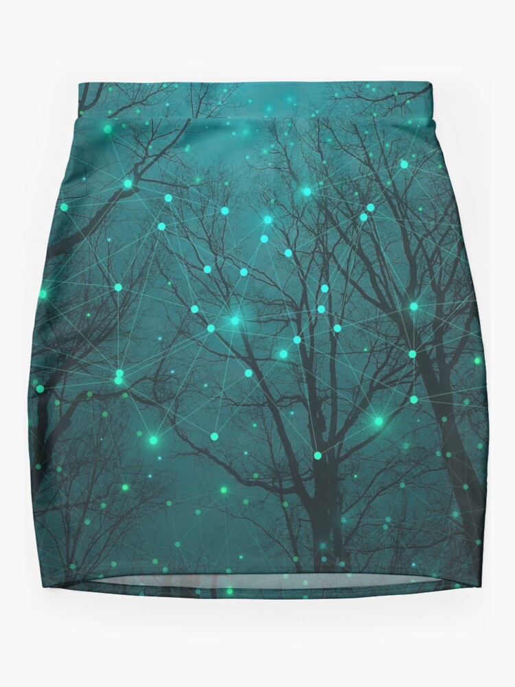 Discover Silently, One by One, the Stars Blossomed Mini Skirt