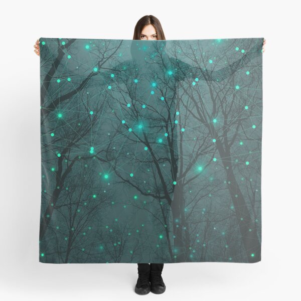 Silently, One by One, the Stars Blossomed Scarf