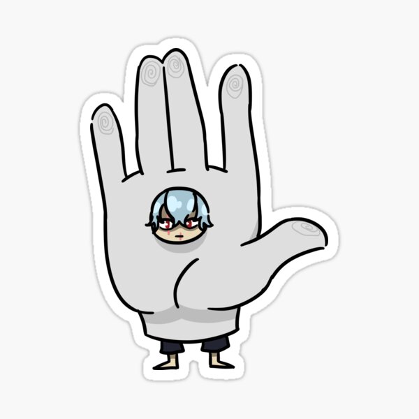 Hand suit Sticker