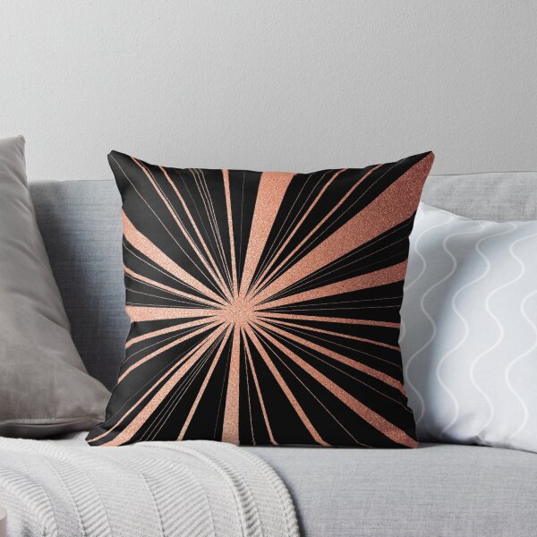 Item preview, Black Rose Gold Starburst designed and sold by TennysonDoodles.