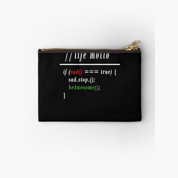Item preview, Funny Programmer Joke - Life Motto be awesome T-Shirt designed and sold by fermo.