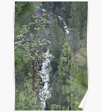 The Falls of Falls Creek, Washington Poster