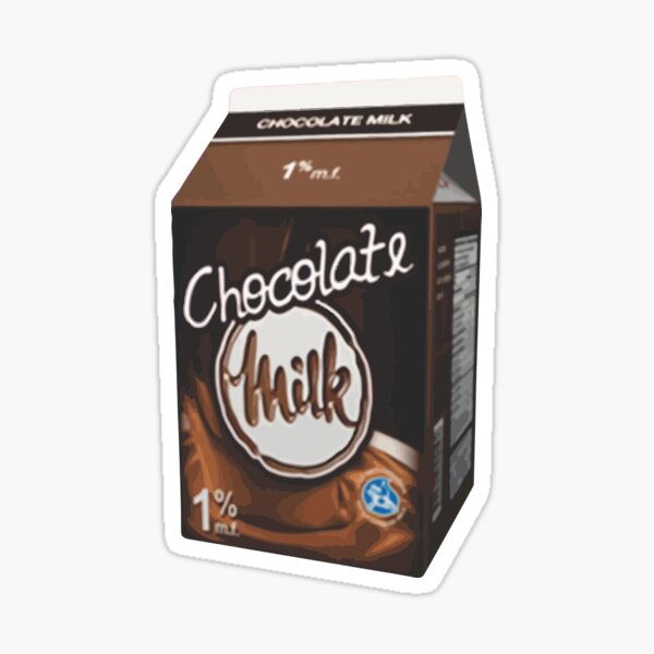 Choccy Milk Stickers Redbubble - chocolate milk roblox decal