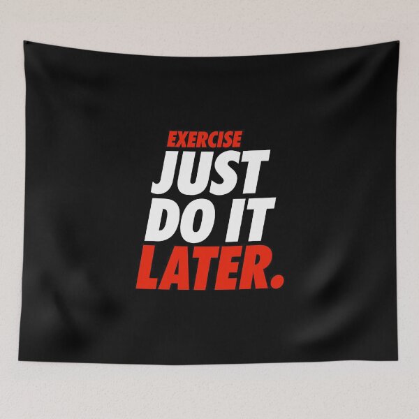 Item preview, JUST DO IT LATER designed and sold by vergiereddish.