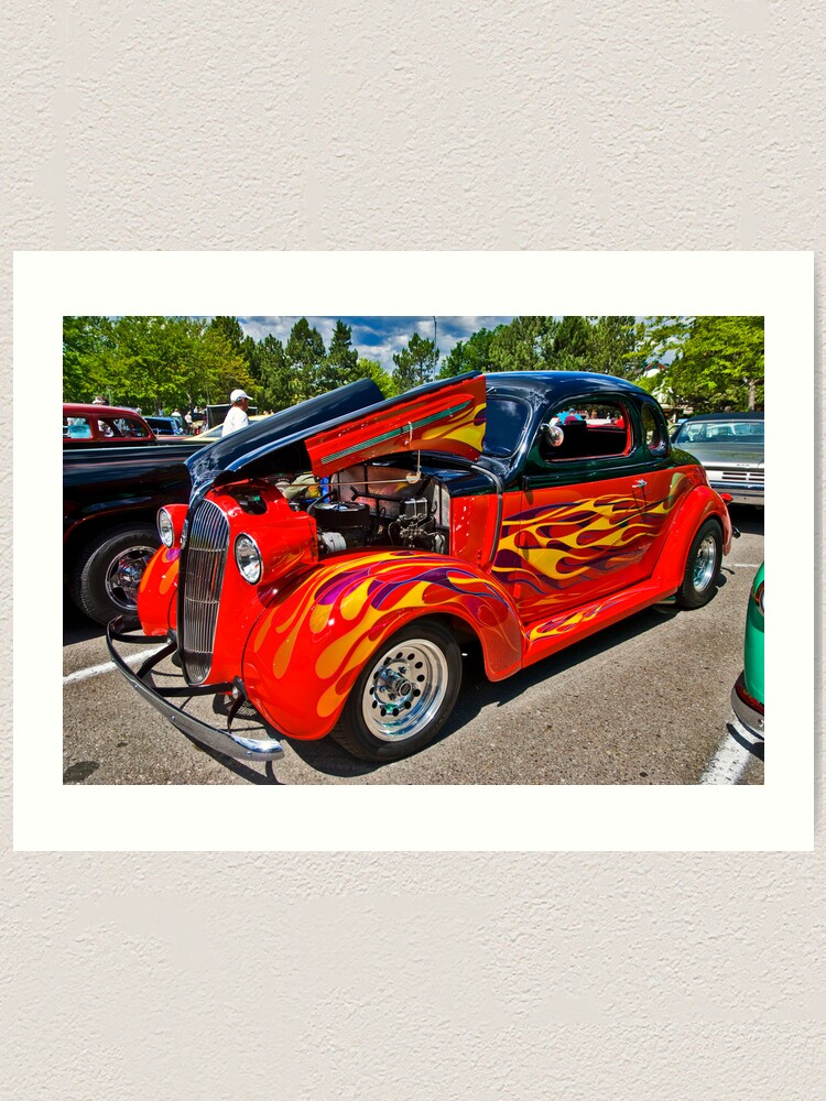 Alternate view of Flame On Art Print