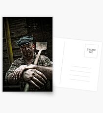 Hard Working Man Postcards
