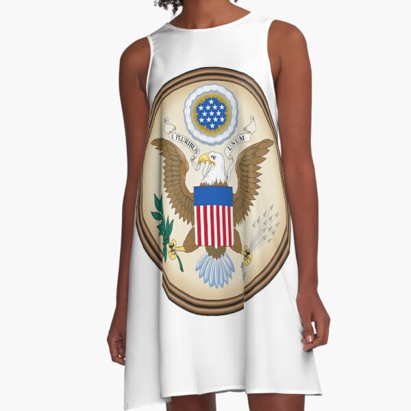 Great Seal of the United States A-Line Dress
