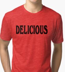 Camiseta de tejido mixto Delicioso