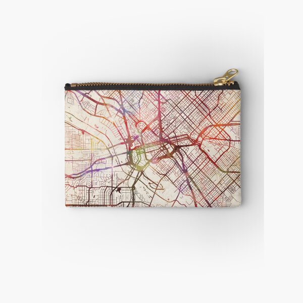 Item preview, Dallas map designed and sold by MapMapMaps.