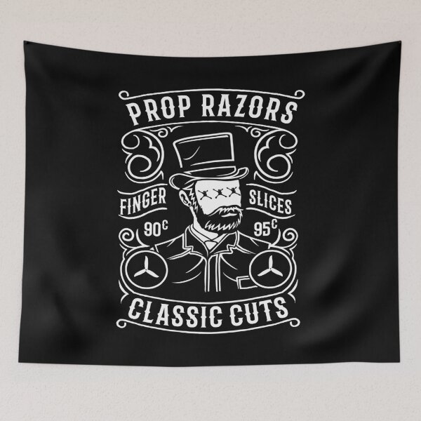 Item preview, FPV Prop Razors - Classic Cuts Shirt designed and sold by KWADX Drones Apparel.