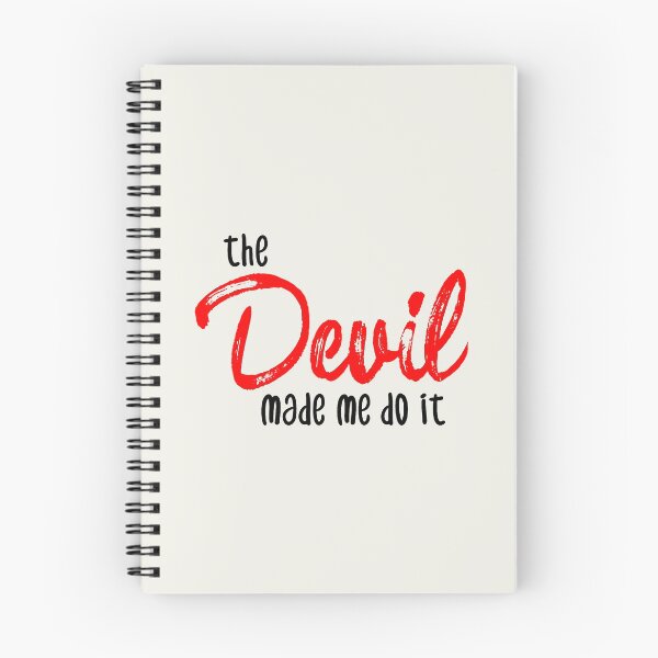 Item preview, The devil made me do it designed and sold by bluehair.