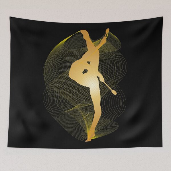 Item preview, Rhythmic Gymnast - Clubs designed and sold by Elenia Design.