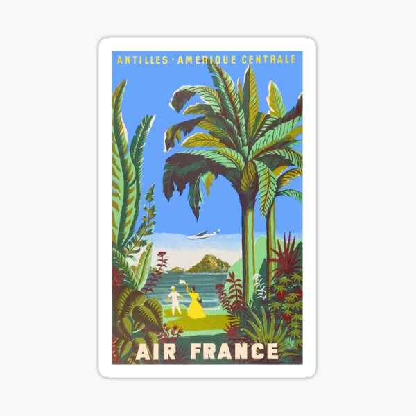 Aperçu de l'œuvre  Air France créée et vendue par vintagevivian.