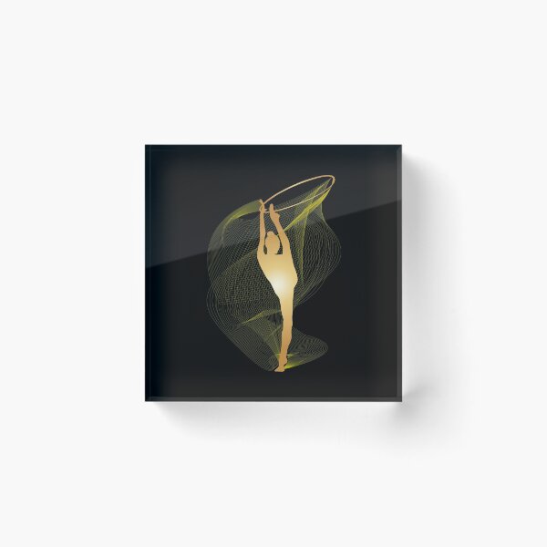 Item preview, Rhythmic Gymnast with Hoop designed and sold by Elenia Design.