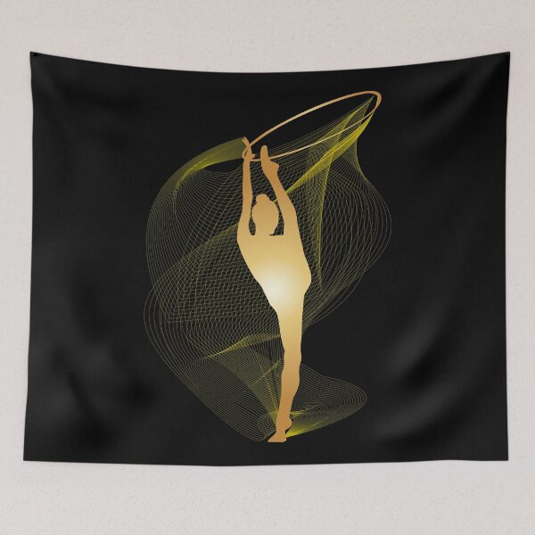 Item preview, Rhythmic Gymnast with Hoop designed and sold by Elenia Design.