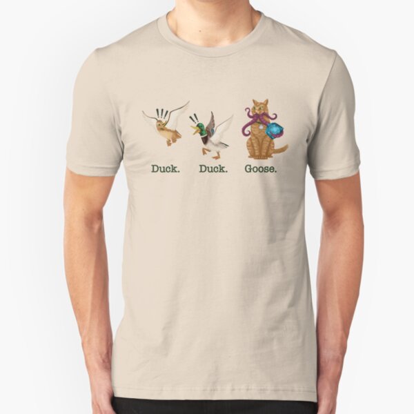 Duck. Duck. Goose. Slim Fit T-Shirt