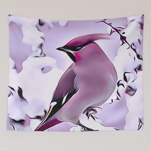Item preview, The Cedar Waxwing designed and sold by Sunleil.