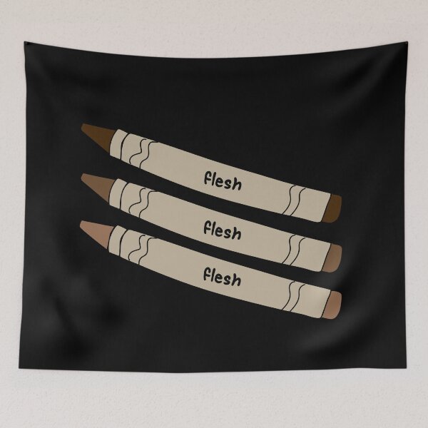Item preview, Flesh colored crayons.  African Americans and people of color finding their color in the set rather than a pale pink.. designed and sold by The-Goods.