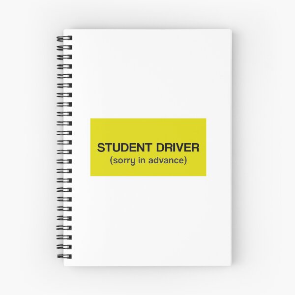 Item preview, Student Driver - Sorry in Advance designed and sold by wessica.
