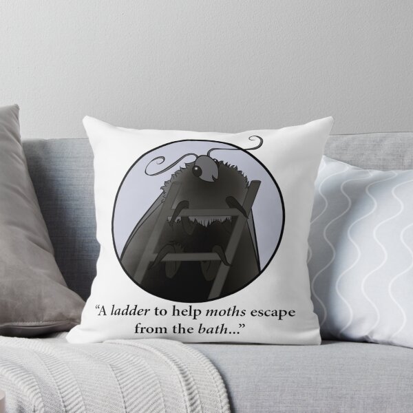 Item preview, Una escalera para polillas - IT Crowd Quotes designed and sold by Dashurie.