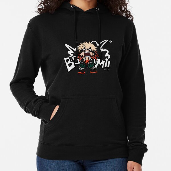 Mein Held Academia Katsuki Bakugo Leichter Hoodie