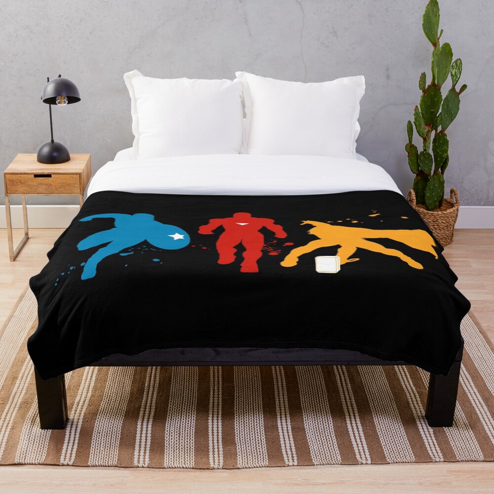 Heroes Throw Blanket