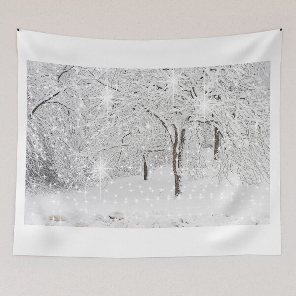 Artikelvorschau, Sparkly Winterlandschaft entworfen und verkauft von bloomingvine.