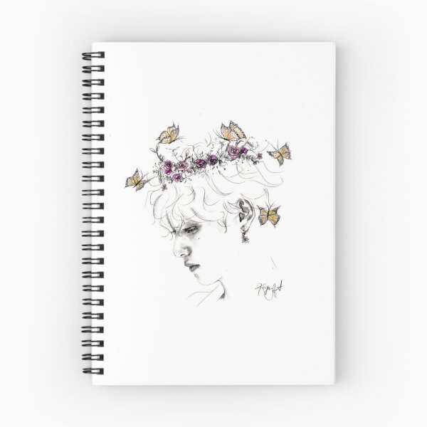 Aperçu de l'œuvre Couronne de fleurs Tae créée et vendue par yoonbubble.