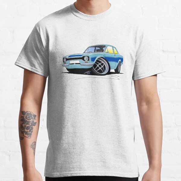 Rétro. Old Skool Ford Escort MK2 south london t-shirt Modified Classique