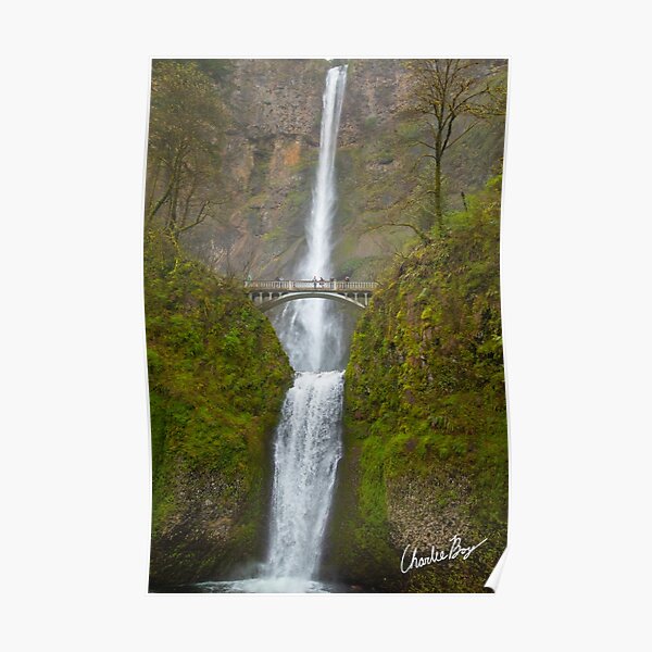 Multnomah Falls - Oregon Poster
