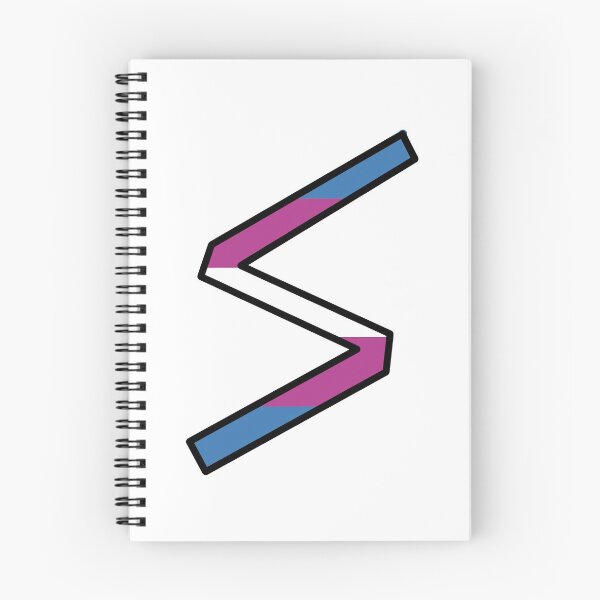 Item preview, transgender sowilo pride rune designed and sold by penrosequartz.