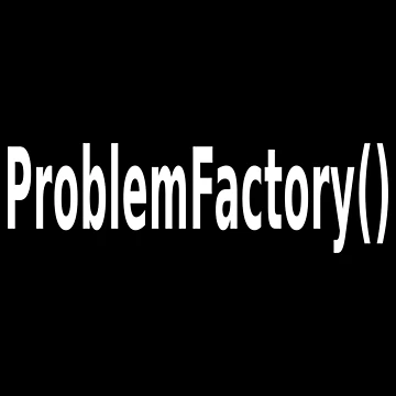Artwork thumbnail, ProblemFactory() - Programmer Humor for Java Developers by ramiro