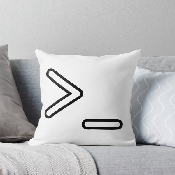 Item preview, Shell Prompt >_ Command Line Interpreter Geek/Nerd Black Design designed and sold by ramiro.