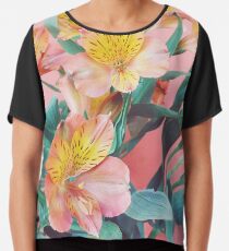 Bouquet de printemps Top mousseline