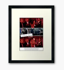 The Great Game Framed Print