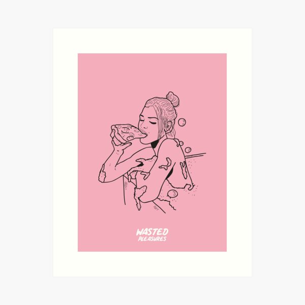 Pizza Lover Art Print