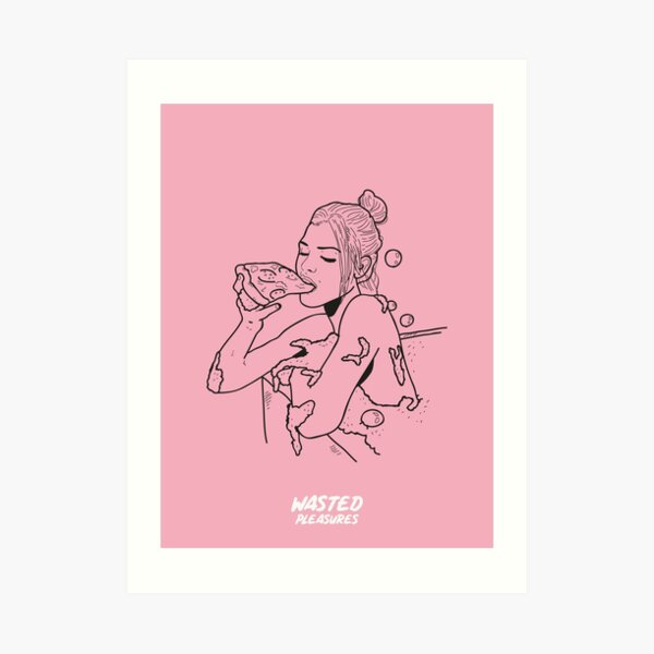 Pizza Lover Art Print
