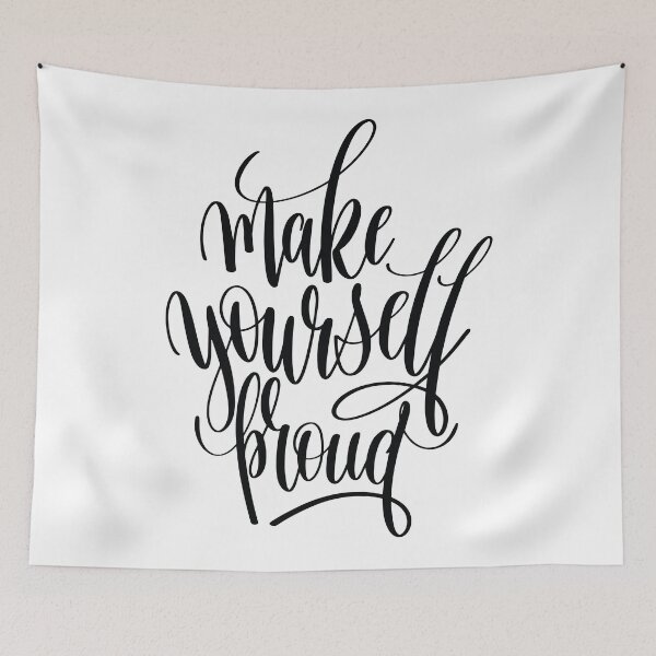 Item preview, Make Yourself Proud Inspirational Quotes designed and sold by ProjectX23.
