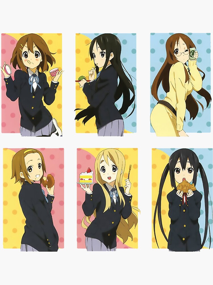 Yui Hirasawa, K-ON Sticker by 27YK