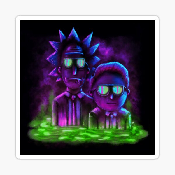 Rick and Morty™ | Neon Style Sticker