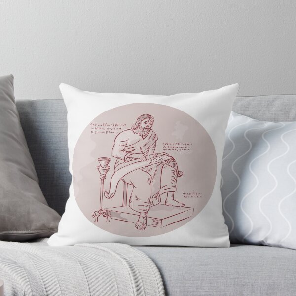 Item preview, Evangelist Writing Scroll Etching designed and sold by patrimonio.
