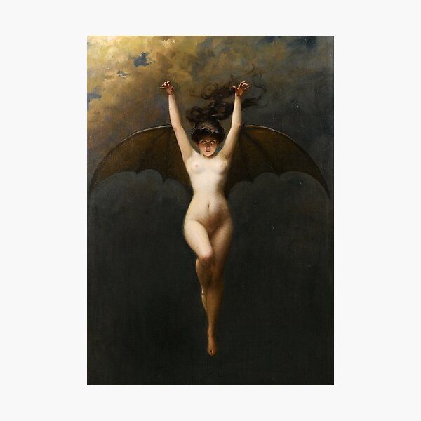 HAUTE RÉSOLUTION La chauve-souris Albert Joseph Penot Impression photo