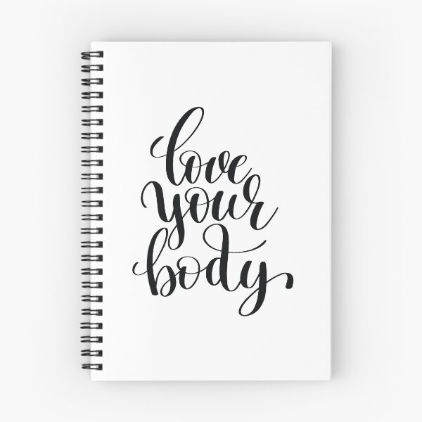 Item preview, Love Your Body Inspirational Quotes designed and sold by ProjectX23.