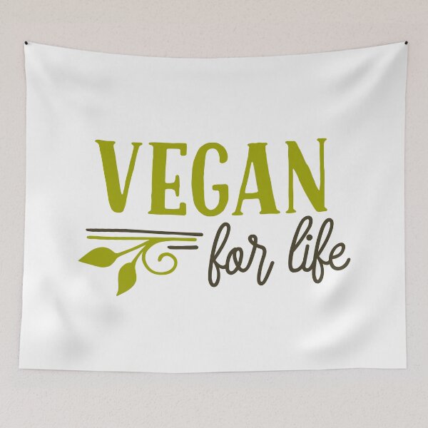 Item preview, Vegan For Life  designed and sold by ZoollGraphics.