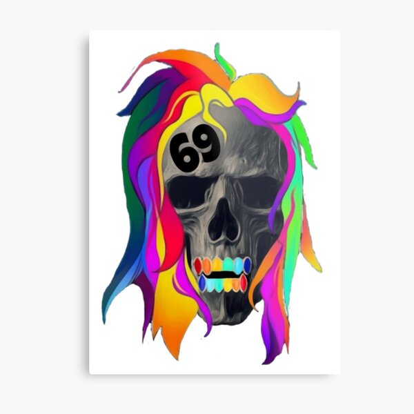 Tekashi 69 rapper skull Tekashi 69 rapper skull